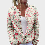 Bernadete - Cardigan Bloemig