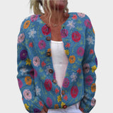 Dolores - Cardigan Bloem