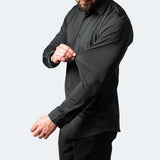 Benjamin | Classic Slim Fit Stretchable Lange Mouwen Business Shirt