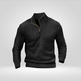 Heren Sweater – Comfortabele Basic Trui met Minimalistisch Design