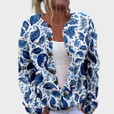 Armanda - Cardigan Bloemig