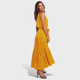 Bruna - Elegante lange jurk