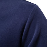 Heren Polo Lange Mouw – met Witte Kraag – Casual & Elegant