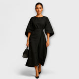 Sara - Elegante jurk met mouwen
