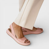 Daniela - Minimalistische Sandalen met Open Neus