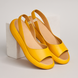 Daniela - Minimalistische Sandalen met Open Neus