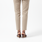Slingback Pumps met Puntige Neus van Glanzend Synthetisch Leer met Bandjes voor Dames
