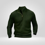 Heren Sweater – Comfortabele Basic Trui met Minimalistisch Design