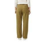 Franka - Hoge taille brede broek voor dames, ruime pasvorm voor kantoor en casual