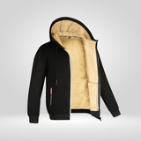 Heren Wintervest met Capuchon en Fleecevoering