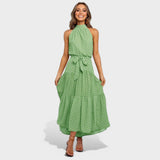 Bruna - Elegante lange jurk