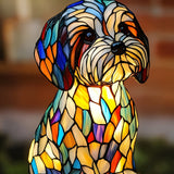 Pantoffel - Lamp in Glas-in-lood