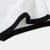 Klassiek Poloshirt met Rits en Contrastdetails