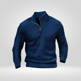 Heren Sweater – Comfortabele Basic Trui met Minimalistisch Design