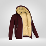 Heren Wintervest met Capuchon en Fleecevoering