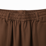 Jannie - Culotte Sarouel van Katoen voor Dames met Elastische Taille en Zakken aan de Zijkant