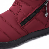 Katoenen mid-calf laarzen voor dames, warm voor de winter