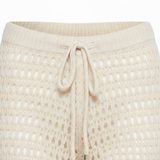 Madelon - Gehaakte Strandbroek voor Vrouwen met Elastische Taille
