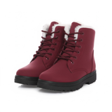 Crestar Winter Snowboots voor Dames, Warm en Gevoerd met Bont