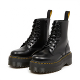 Dames Chelsea Leren Punk Goth Hoge Platform Mode Boots