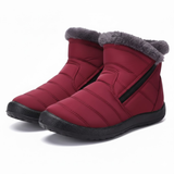 Katoenen mid-calf laarzen voor dames, warm voor de winter