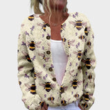 Celina - Cardigan Bloemig