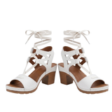 Gladiator Sandalen met Hakken en Open Neus voor Dames