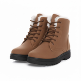 Crestar Winter Snowboots voor Dames, Warm en Gevoerd met Bont