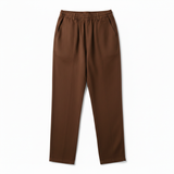 Jannie - Culotte Sarouel van Katoen voor Dames met Elastische Taille en Zakken aan de Zijkant