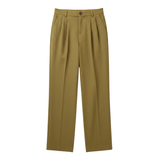 Franka - Hoge taille brede broek voor dames, ruime pasvorm voor kantoor en casual