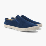 Jacob | Stijlvolle Espadrille Heren-Slip-On van Suède met Jute Zool