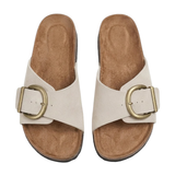 Heren Sandalen met Kurken Zool en Verstelbare Gespsluiting