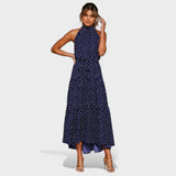 Bruna - Elegante lange jurk