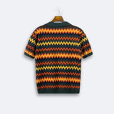 Retro-Trui met Zigzagpatroon