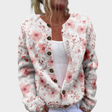 Antónia - Cardigan Bloemen