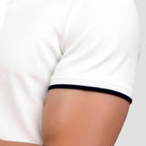 Klassiek Poloshirt met Rits en Contrastdetails
