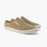 Jacob | Stijlvolle Espadrille Heren-Slip-On van Suède met Jute Zool
