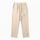 Jannie - Culotte Sarouel van Katoen voor Dames met Elastische Taille en Zakken aan de Zijkant