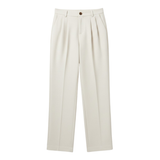 Franka - Hoge taille brede broek voor dames, ruime pasvorm voor kantoor en casual