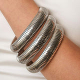 Geribbelde armband