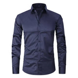 Braony | Klassiek Langarm Herenhemd met moderne Slim-Fit