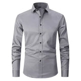 Braony | Klassiek Langarm Herenhemd met moderne Slim-Fit