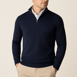ZAAN Original | Luxe Heren Trui met Ritskraag