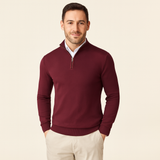 ZAAN Original | Luxe Heren Trui met Ritskraag
