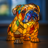 Totó - Lamp en Glas-in-lood