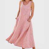 Madalena - Comfortabele Lange Jurk