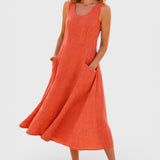 Madalena - Comfortabele Lange Jurk