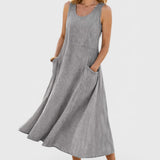 Madalena - Comfortabele Lange Jurk