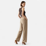 Alma - Dames Palazzo Broek Hoge Taille Tijdloos