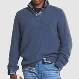 Giovanni Moretti | Kasjmier Herenpullover met Rits